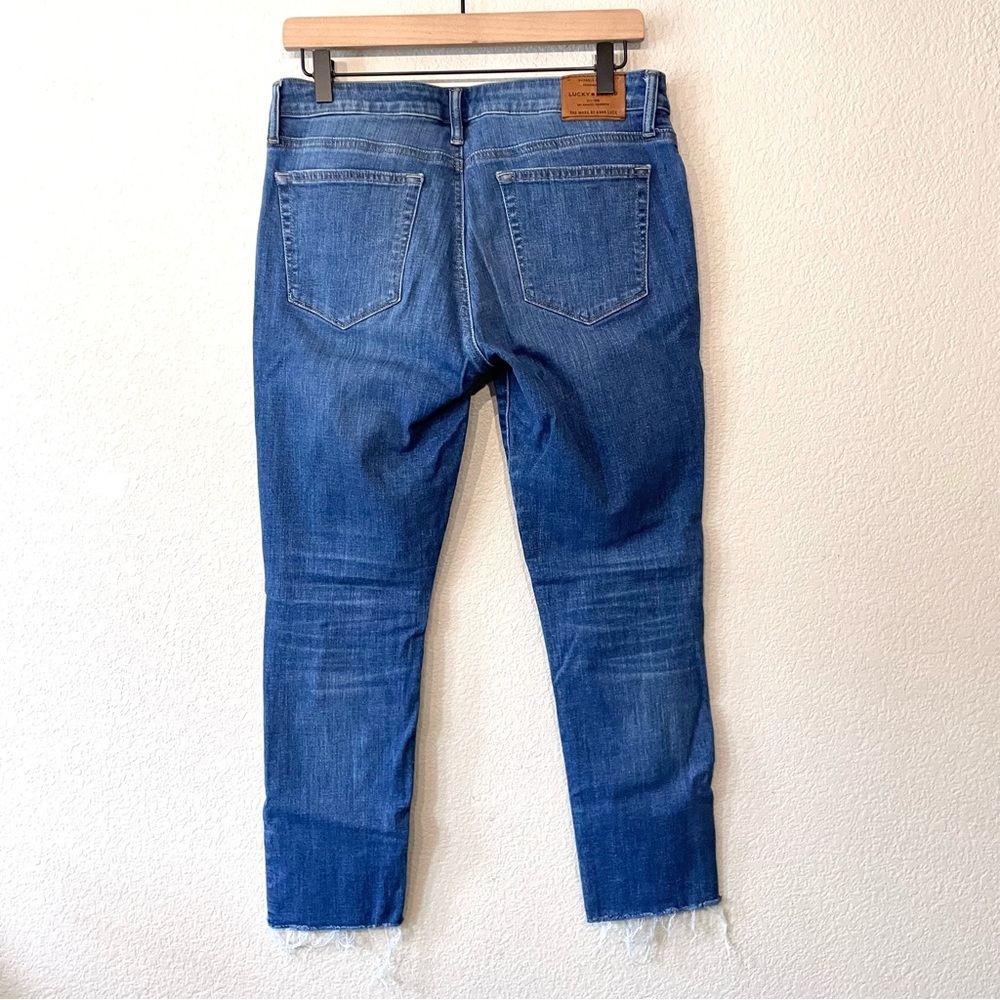 Lucky Brand Lolita Distressed Skinny Denim Jeans - Picture 5 of 9